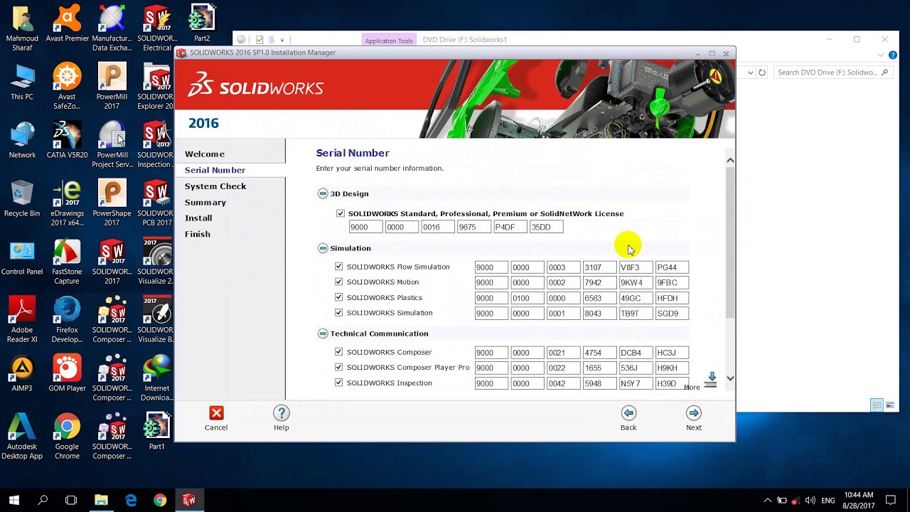 Solidworks 2016 free full version with crack 64 bit 64